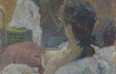 The Model Resting, by Henri de Toulouse-Lautrec