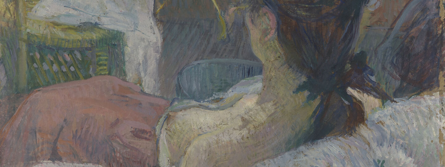 The Model Resting, by Henri de Toulouse-Lautrec