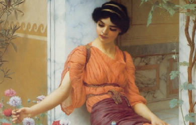 Summer Flowers, by John William Godward