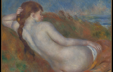 Reclining Nude, by Pierre-Auguste Renoir