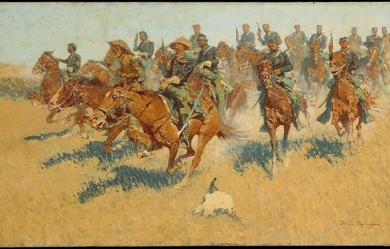 On the Southern Plains, by Frederic Remington