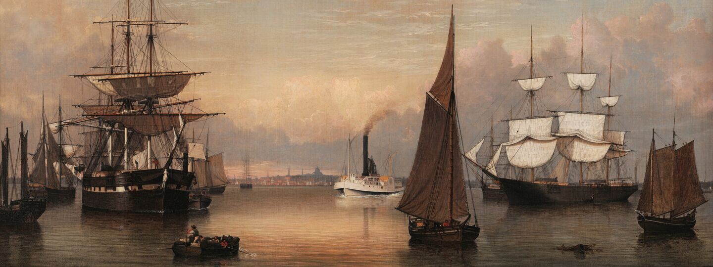 Boston Harbor, by Fitz Henry Lane