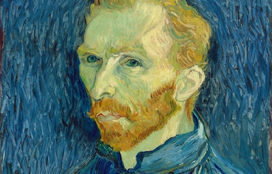 Self-portrait, by Vincent van Gogh