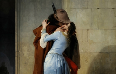 The Kiss, by Francesco Hayez