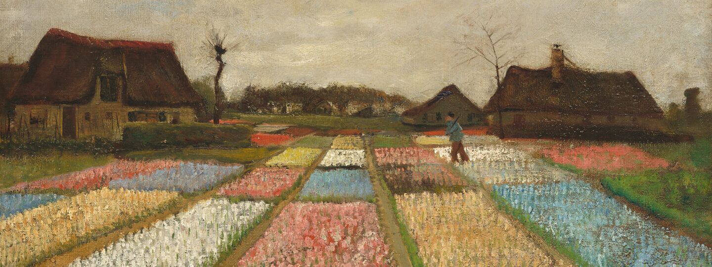 Flower Beds in Holland, by Vincent van Gogh