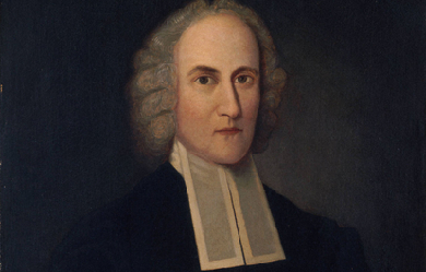 A portrait of The Reverend Jonathan Edwards, by Joseph Badger