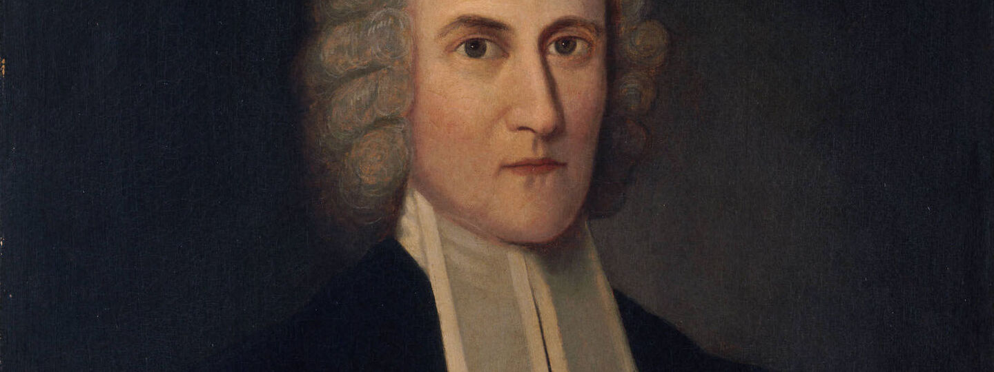 A portrait of The Reverend Jonathan Edwards, by Joseph Badger