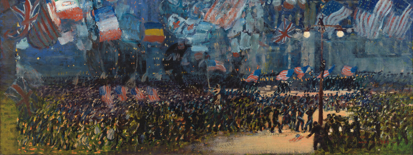 Armistice Night, by George Wesley Bellows