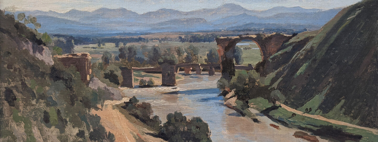 The Bridge at Narni, by Jean-Baptiste-Camille Corot