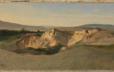 Italian Landscape, by Jean-Baptiste-Camille Corot