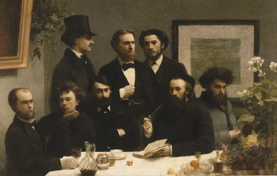 By the Table, by Henri Fantin-Latour