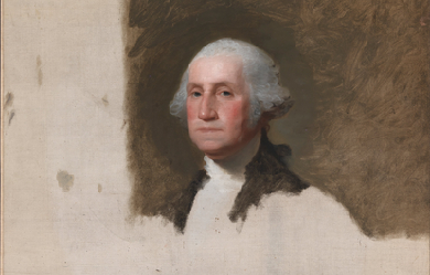 George Washington (The Athenaeum Portrait), by Gilbert Stuart