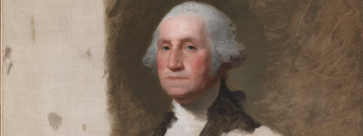 George Washington (The Athenaeum Portrait), by Gilbert Stuart