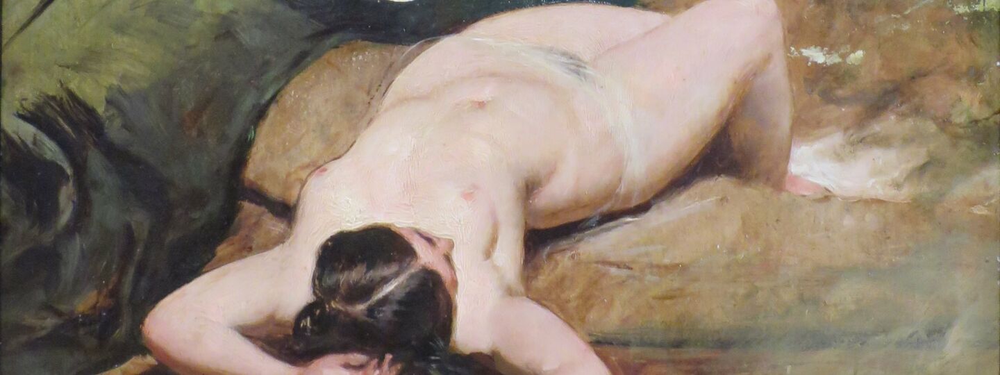 Reclining Female Nude, by William Etty