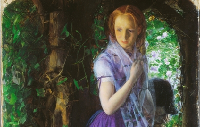 April Love, by Arthur Hughes