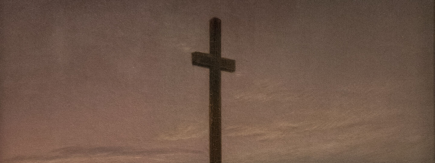 The Cross Beside The Baltic, by Caspar David Friedrich