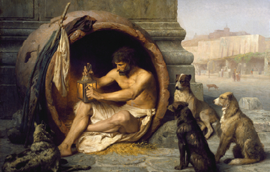 Diogenes, by Jean-Léon Gérôme