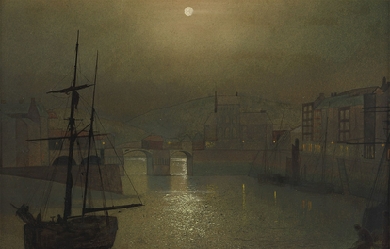 Whitby, by John Atkinson Grimshaw