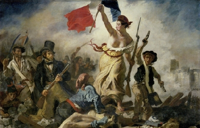 Liberty Leading the People, by Eugène Delacroix