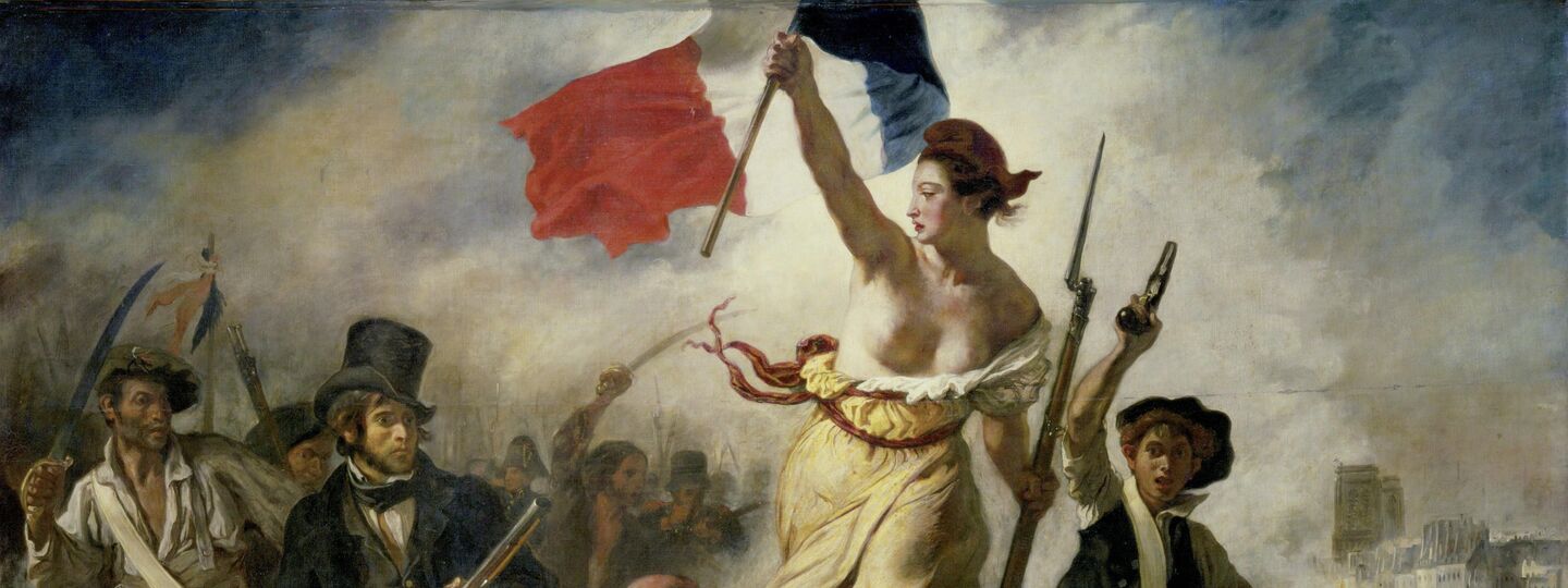 Liberty Leading the People, by Eugène Delacroix