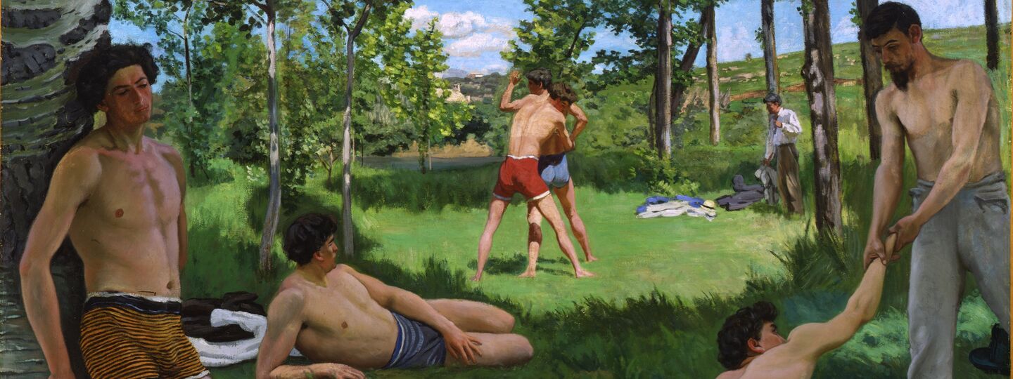 Summer Scene, by Frédéric Bazille