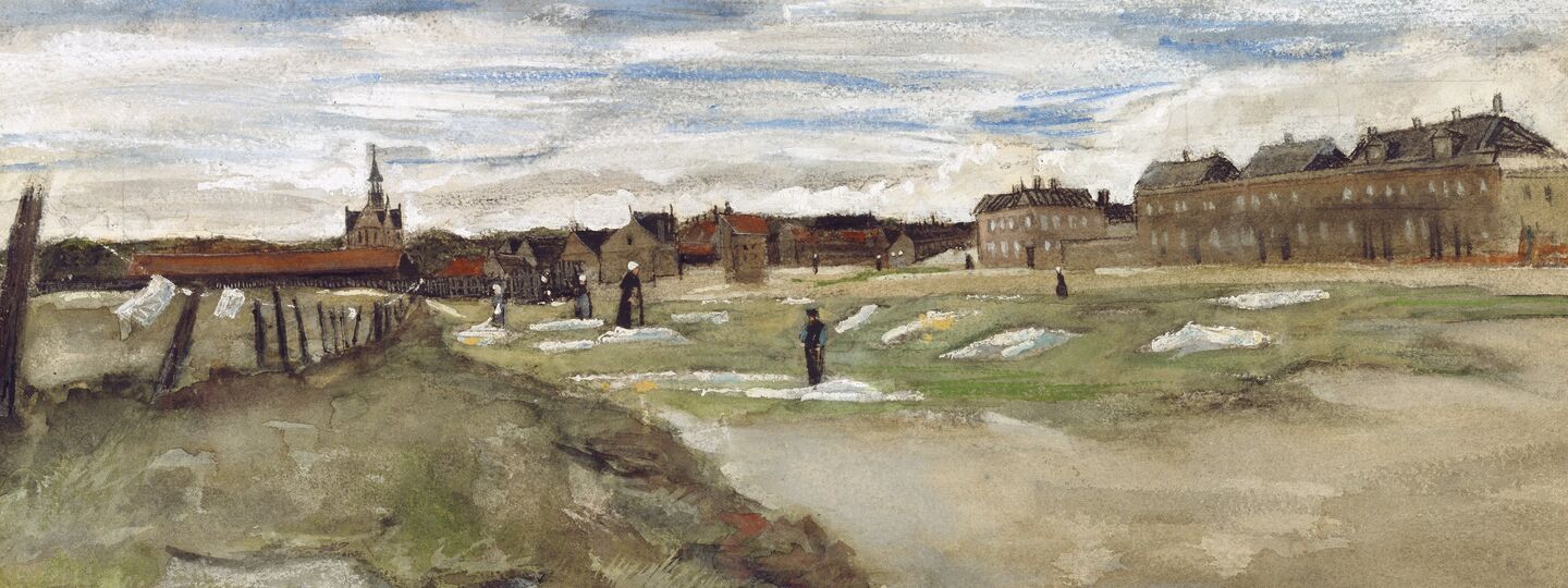 Bleaching Ground at Scheveningen, by Vincent van Gogh