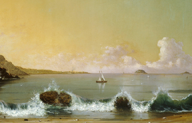 Rio de Janeiro Bay, by Martin Johnson Heade