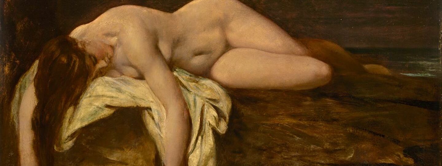 Nude Woman Asleep, by William Etty