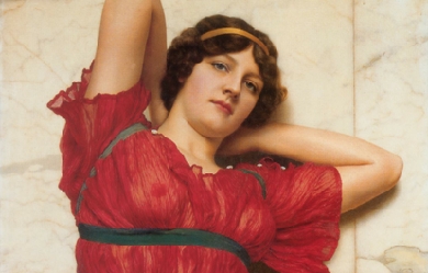 Contemplation, by John William Godward