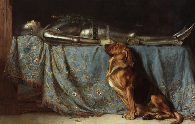 Requiescat, by Briton Rivière