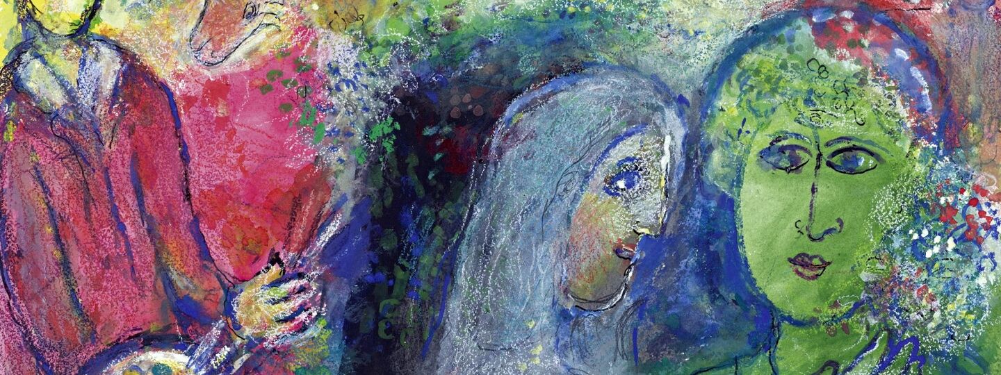 Encounter, by Marc Chagall