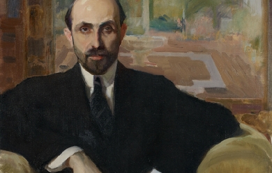 Juan Ramón Jímenez, by Joaquín Sorolla