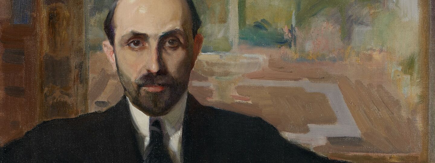 Juan Ramón Jímenez, by Joaquín Sorolla