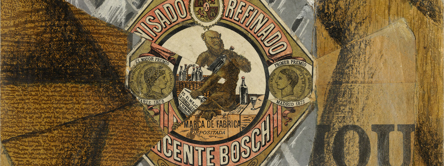 The Bottle of Anís del Mono, by Juan Gris