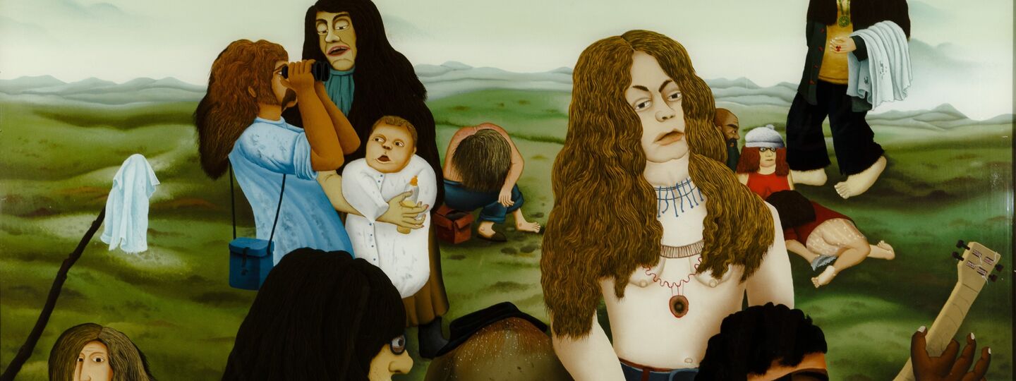 Woodstock '73, by Josip Generalić