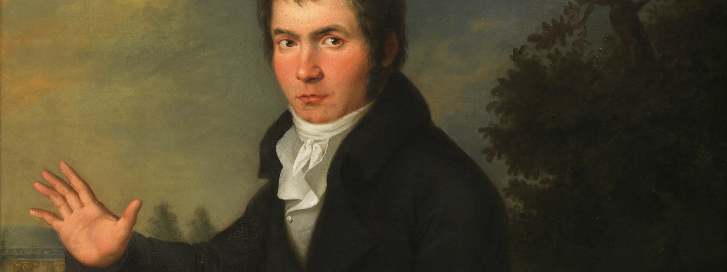 Portrait of van Beethoven, by Joseph Willibrord Mähler