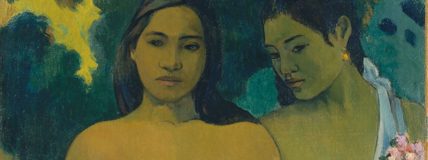 Two Tahitian Women, by Paul Gauguin