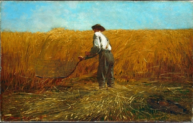 The Veteran in a New Field, by Winslow Homer