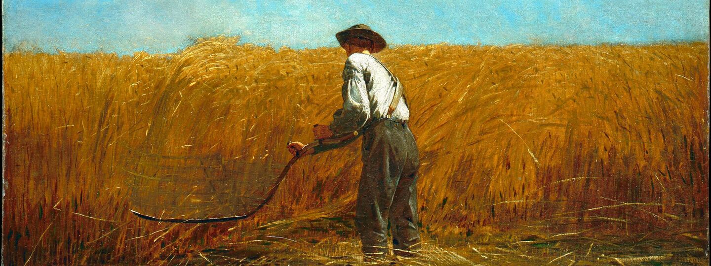 The Veteran in a New Field, by Winslow Homer