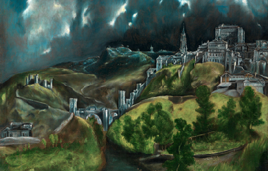 View of Toledo, by El Greco