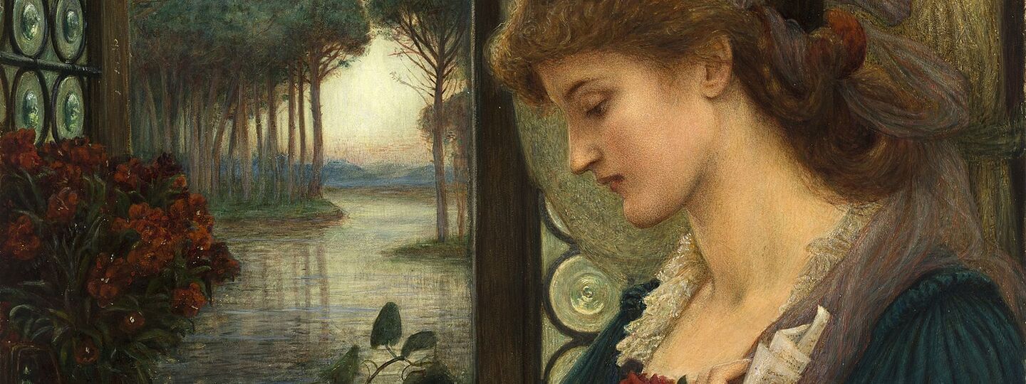 Love's Messenger, by Marie Spartali Stillman