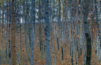 Beech Grove I, by Gustav Klimt