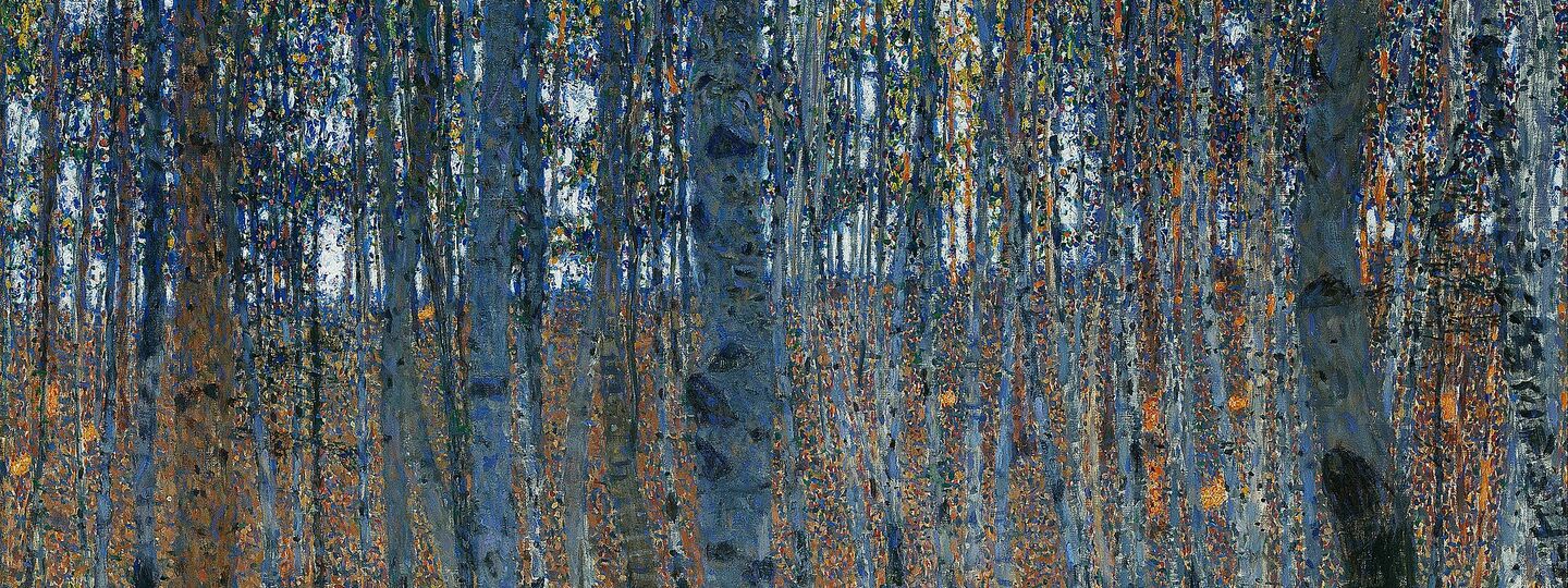 Beech Grove I, by Gustav Klimt