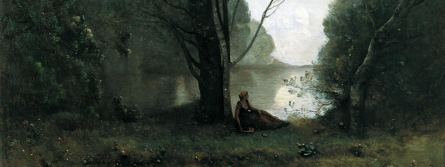 Solitude. Recollection of Vigen, Limousin, by Jean-Baptiste-Camille Corot