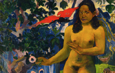 Delightful Land (Te Nave Nave Fenua), by Paul Gauguin