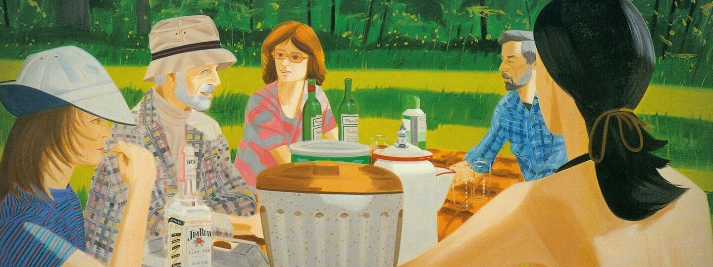 Summer picnic, by Alex Katz