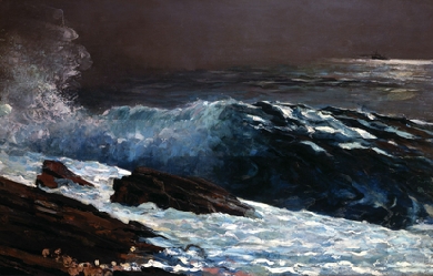 Sunlight on the Coast, by Winslow Homer