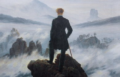 Wanderer above the Sea of Fog, by Caspar David Friedrich