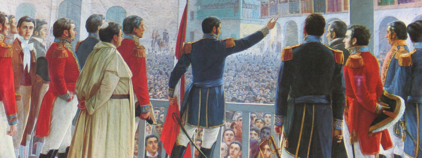 Proclamation of the Independence of Peru, by Juan Lepiani