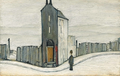 The Derelict House, by Laurence Stephen Lowry